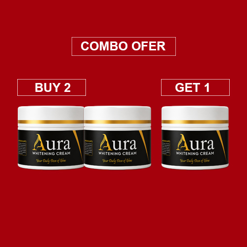 Buy 2 Aura Whitening Cream, Get 1 Aura Whitening Cream FREE